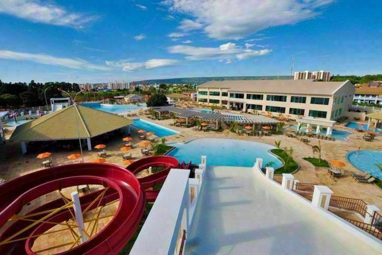 Apartmán Lacqua Di Roma Com Piscina De Ondas Junior Caldas Novas Exteriér fotografie